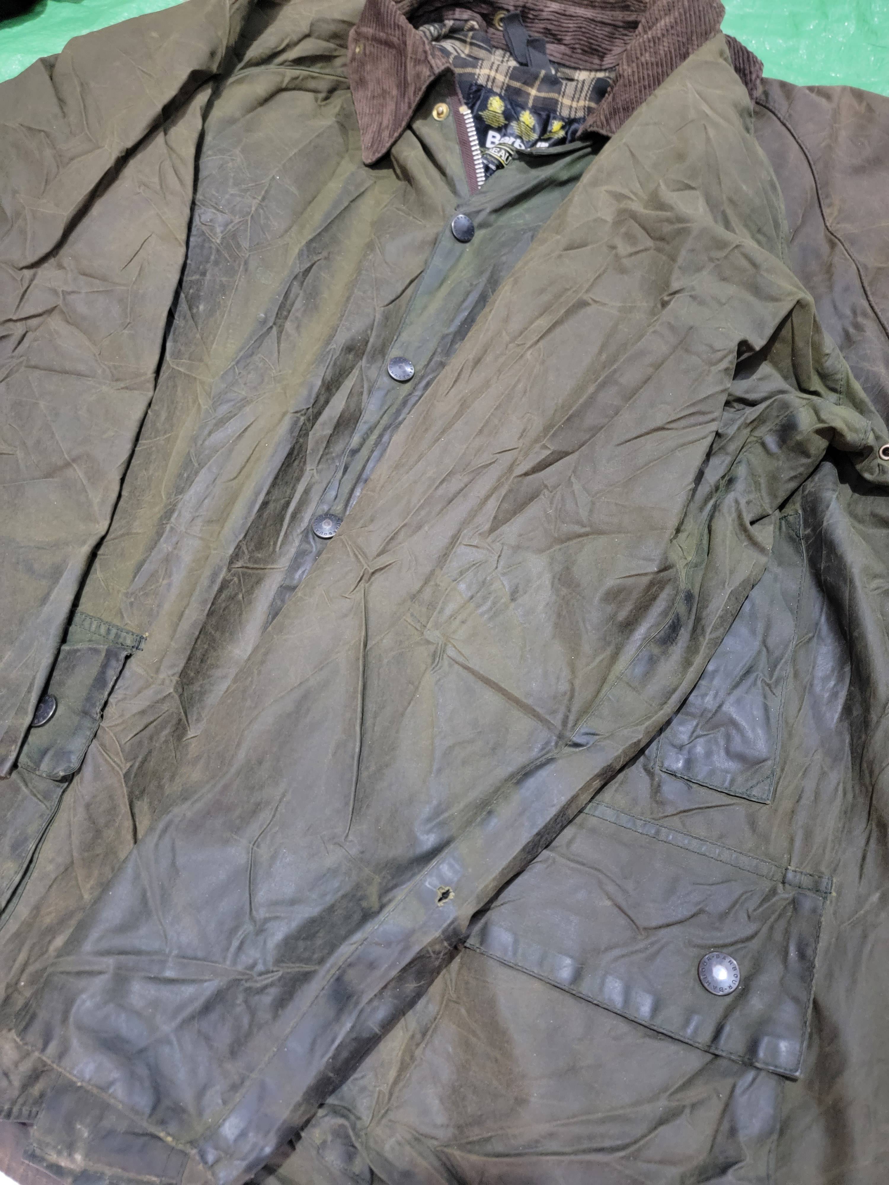 Men barbour wax jackets