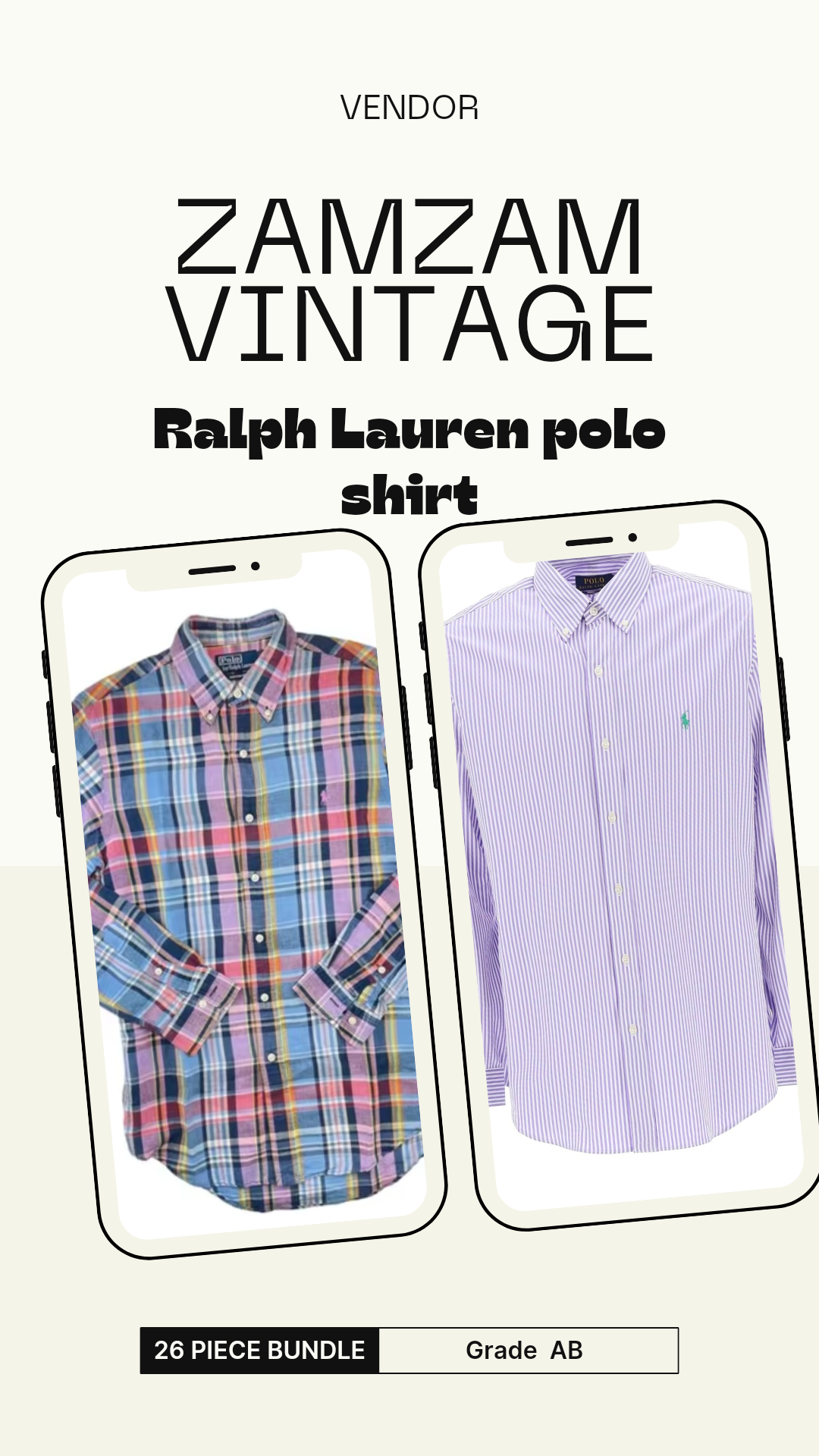 Ralph Lauren polo shirt 20 piece