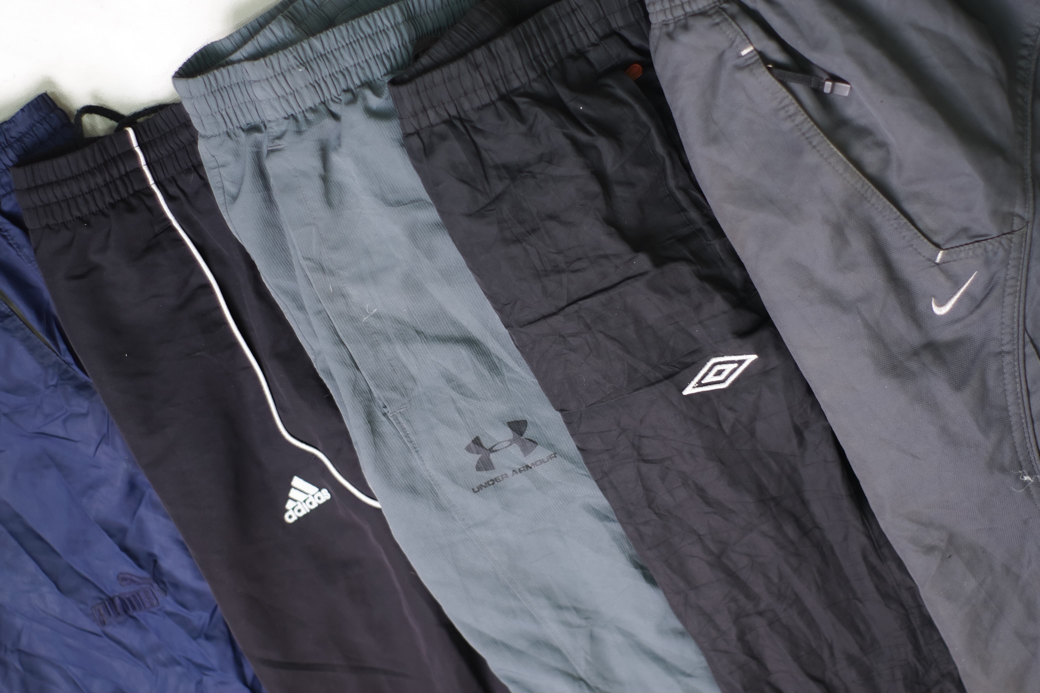 Pantalons Vintage Nike Adidas Umbro Reebok, 20 pièces