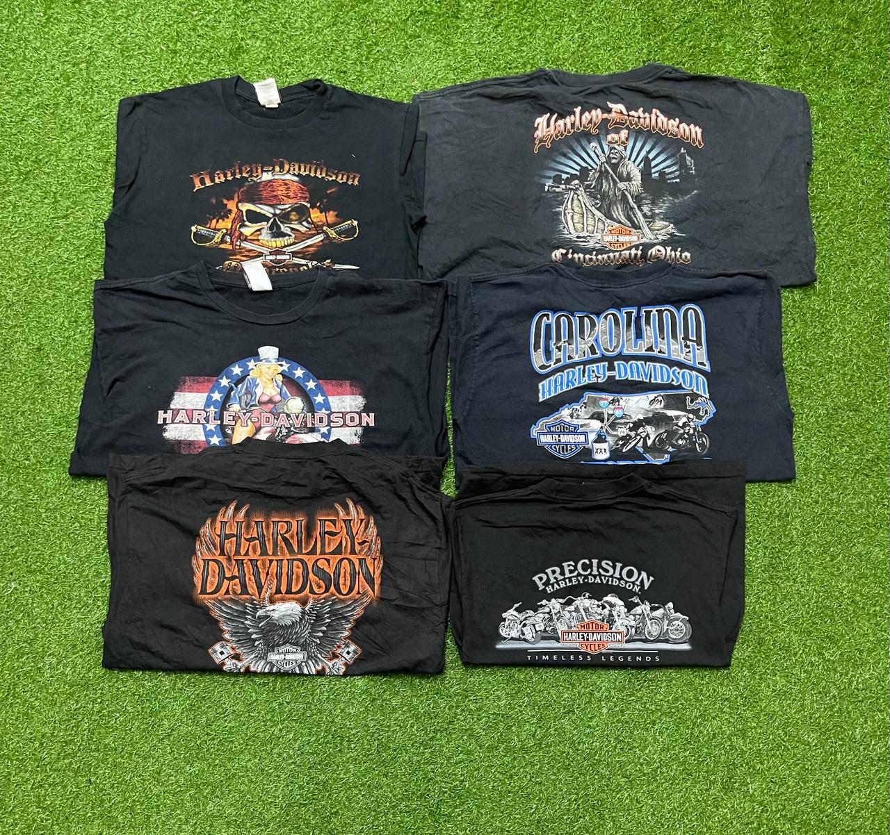 Harley davidson t shirts 25 pcs