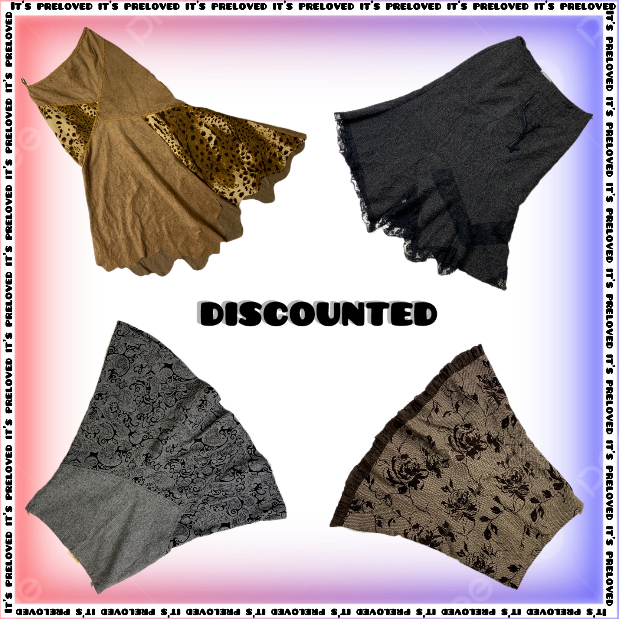 Unique Y2K Skirts Discounted Mix (SS-199)