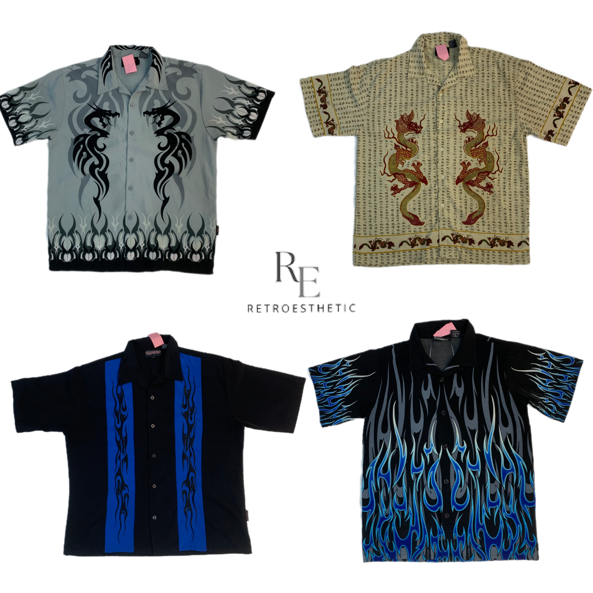 Y2K Printed Men's Shirts ( SR-389)