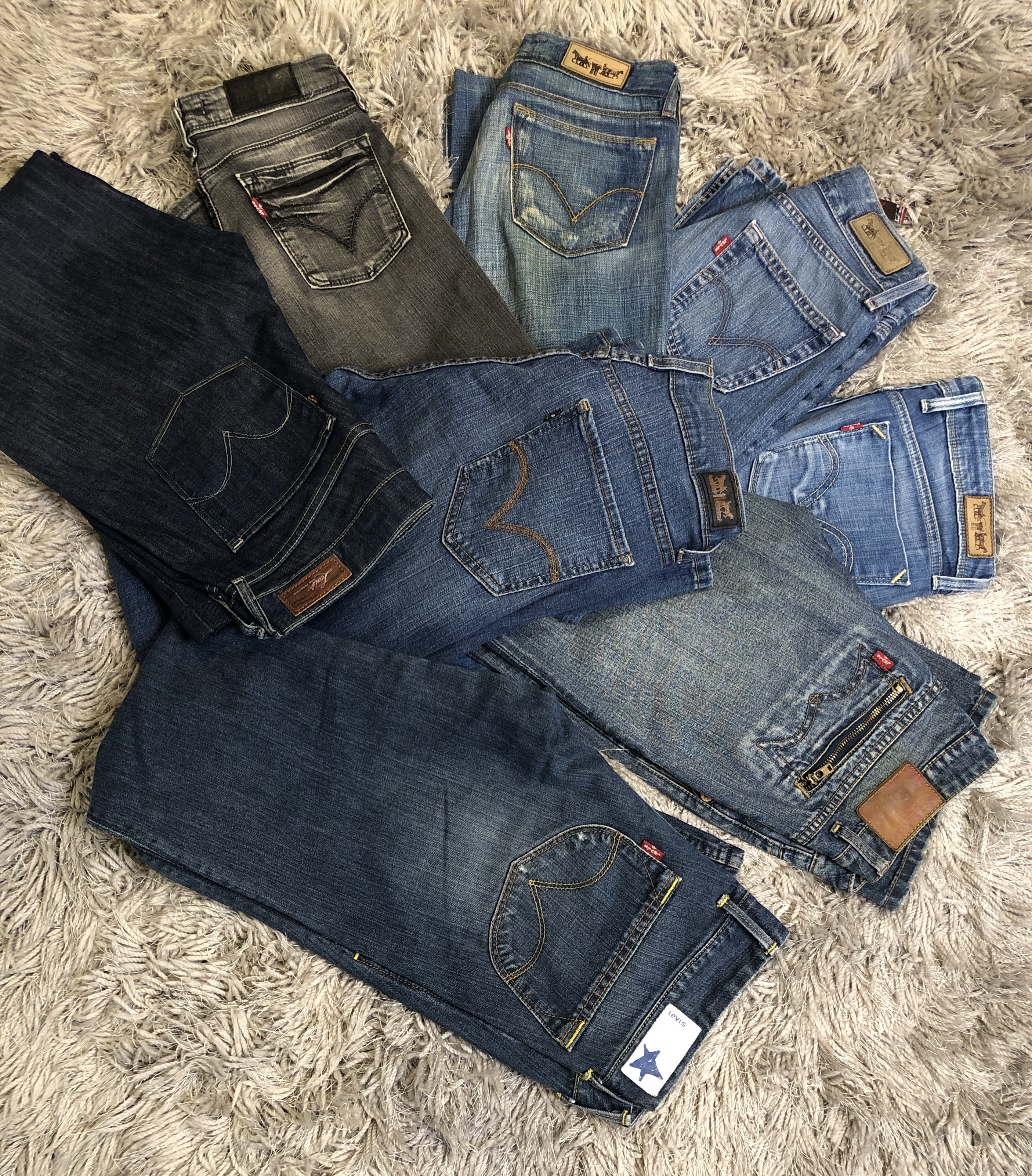 Y2K All American Levi's Vintage wash Jeans