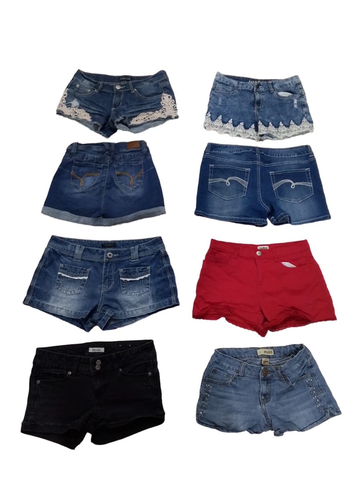 Y2K Stylish Shorts - 12 pcs - 4/6/24