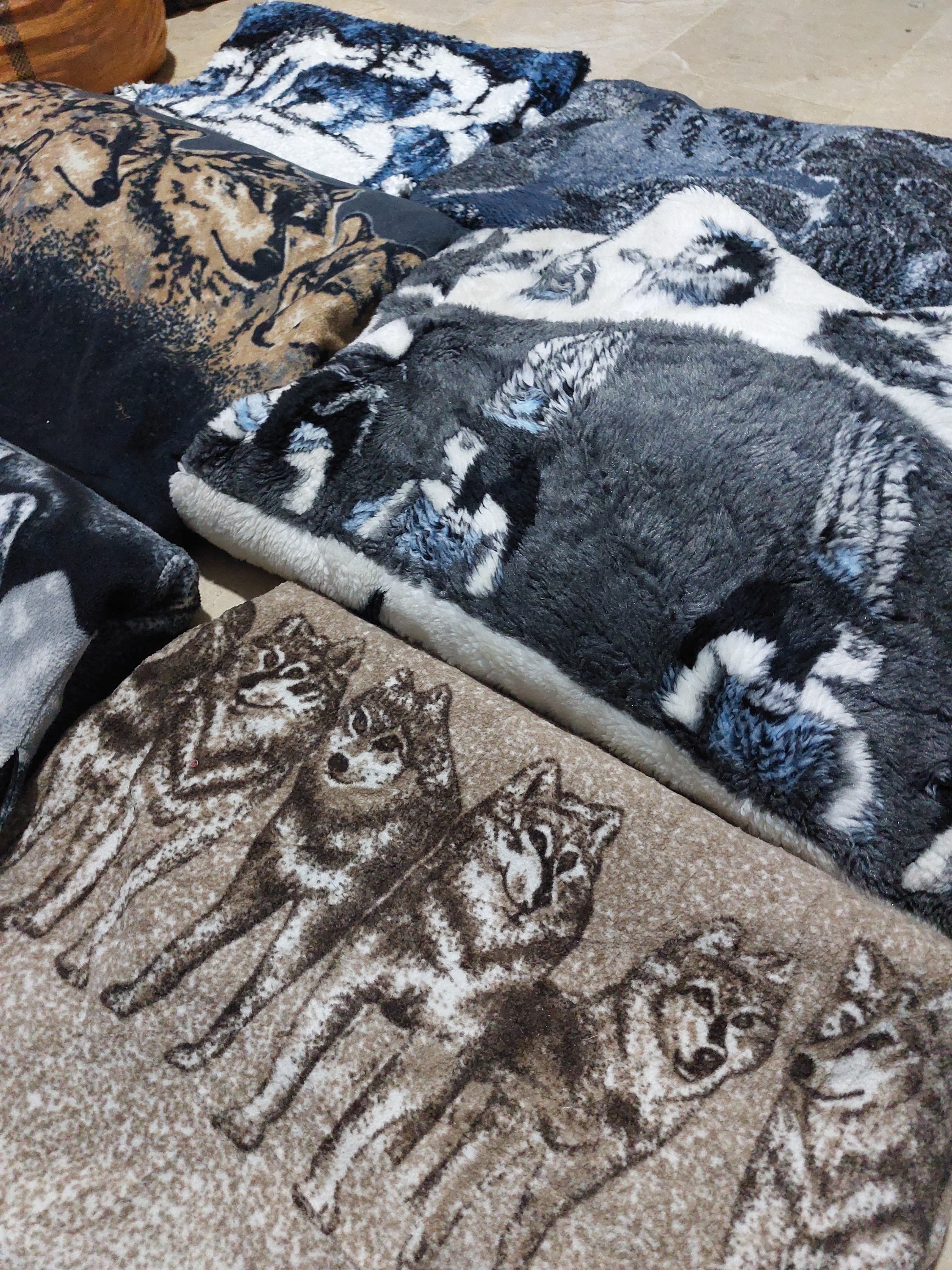 Veste en imprimé fourrure animale