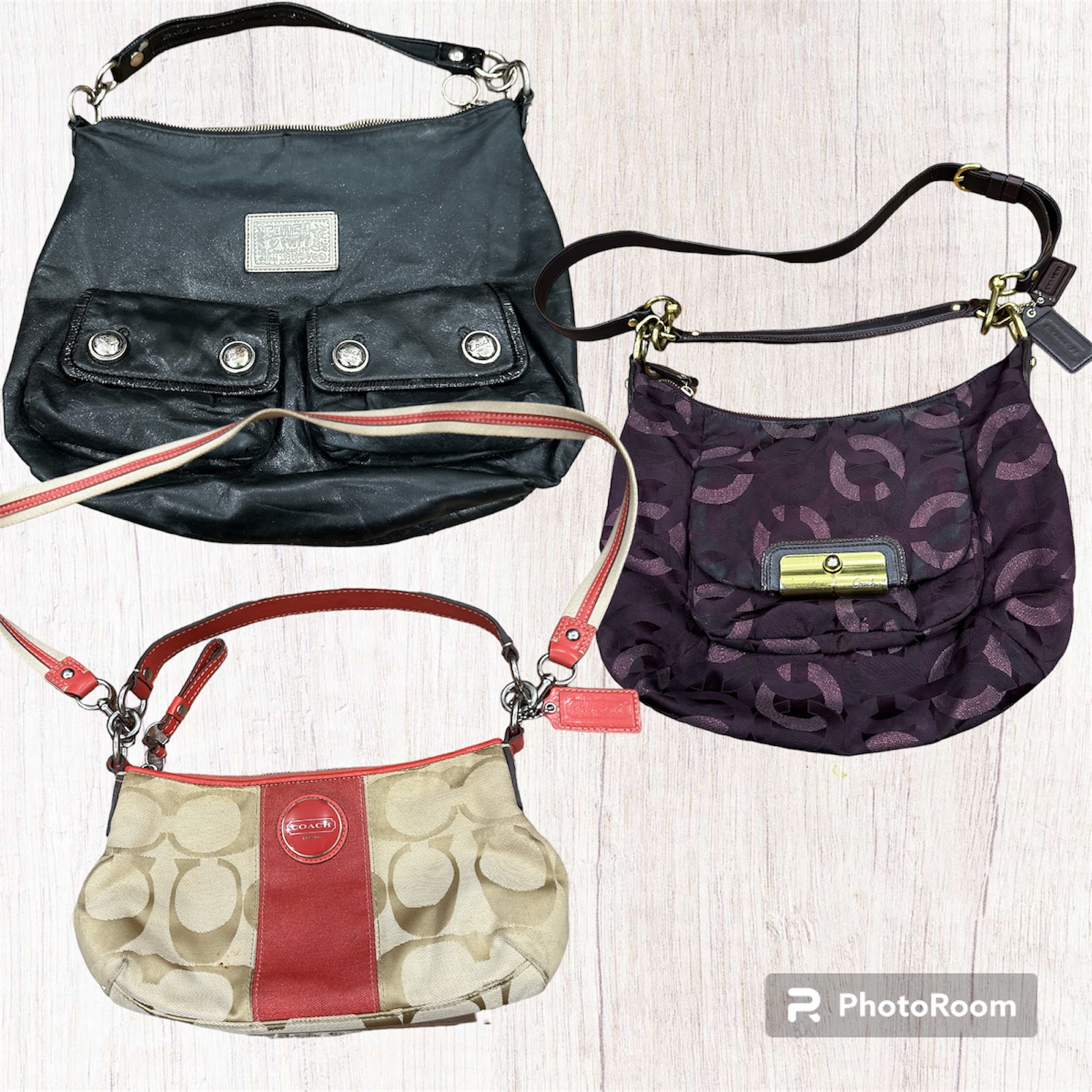 002 Coach Bags 10 pieces