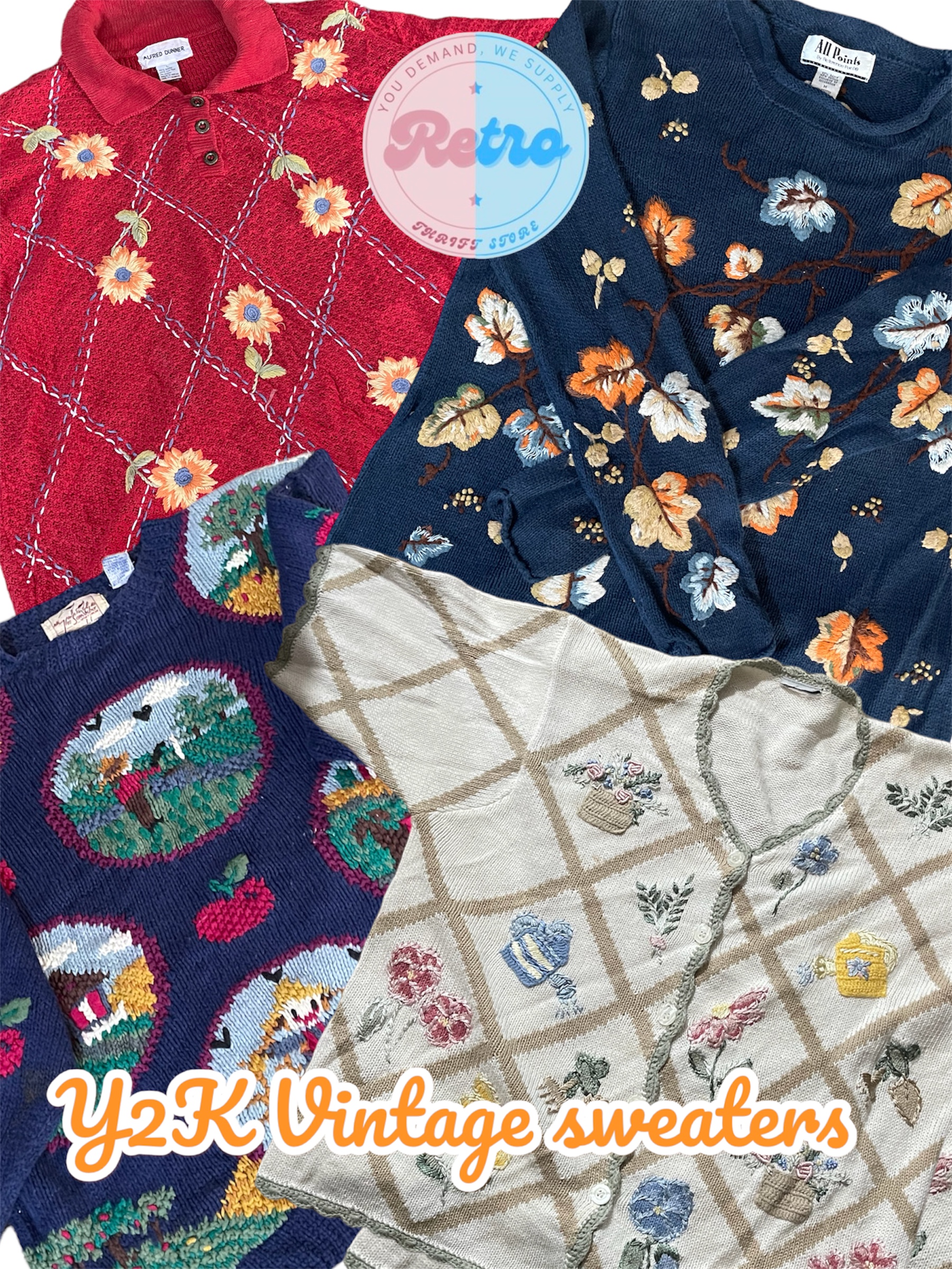 Y2K Vintage Sweaters