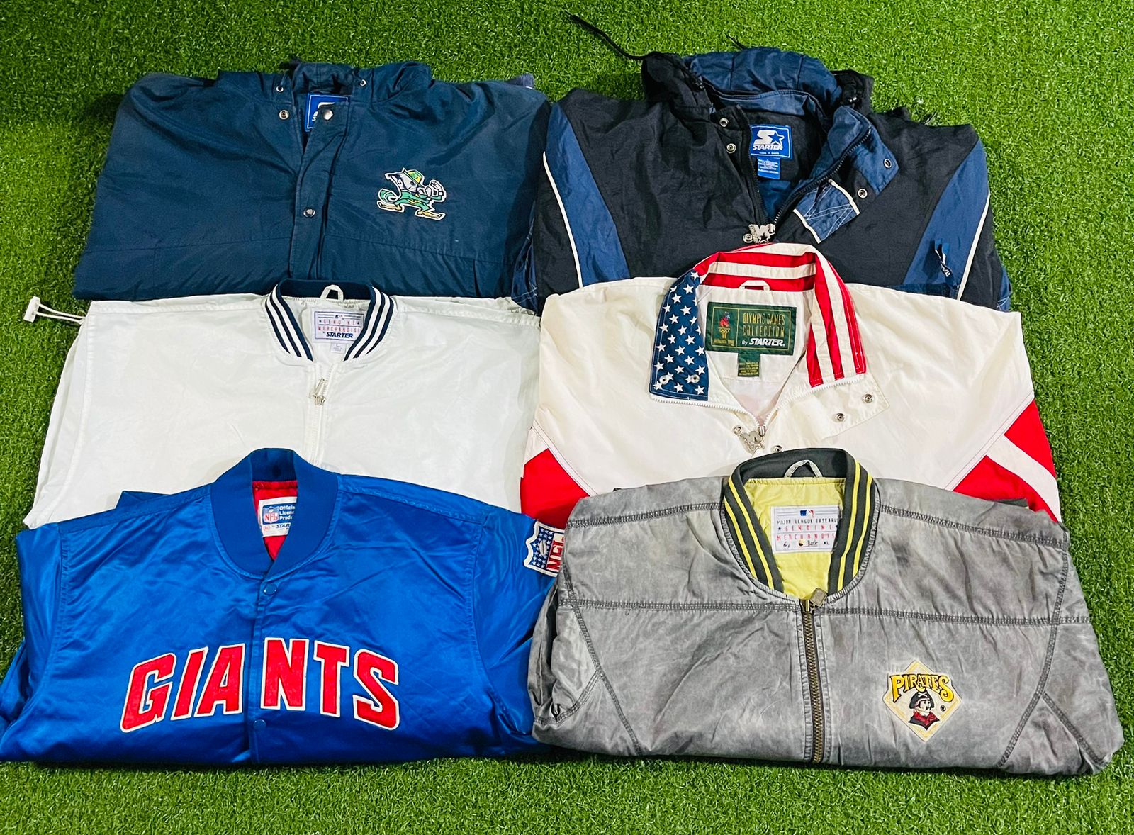 Veste Starter NBA NFL 12 pièces